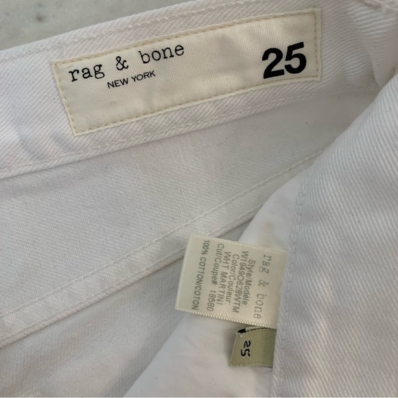 RAG AND BONE Shorts NWT Ripped High Waist Cutoff 25 - Picture 6 of 12